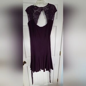 Xscape Deep Purple Dress